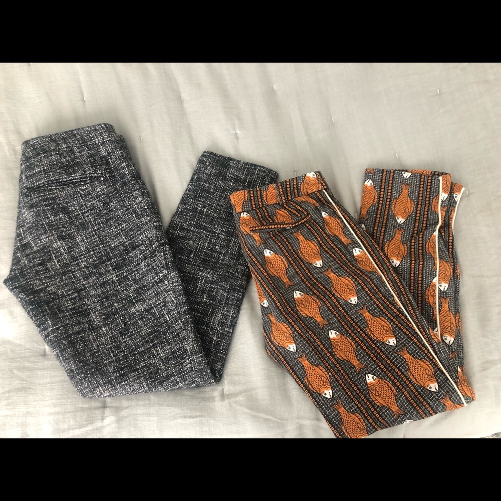 Theory and Anthropologie pants
